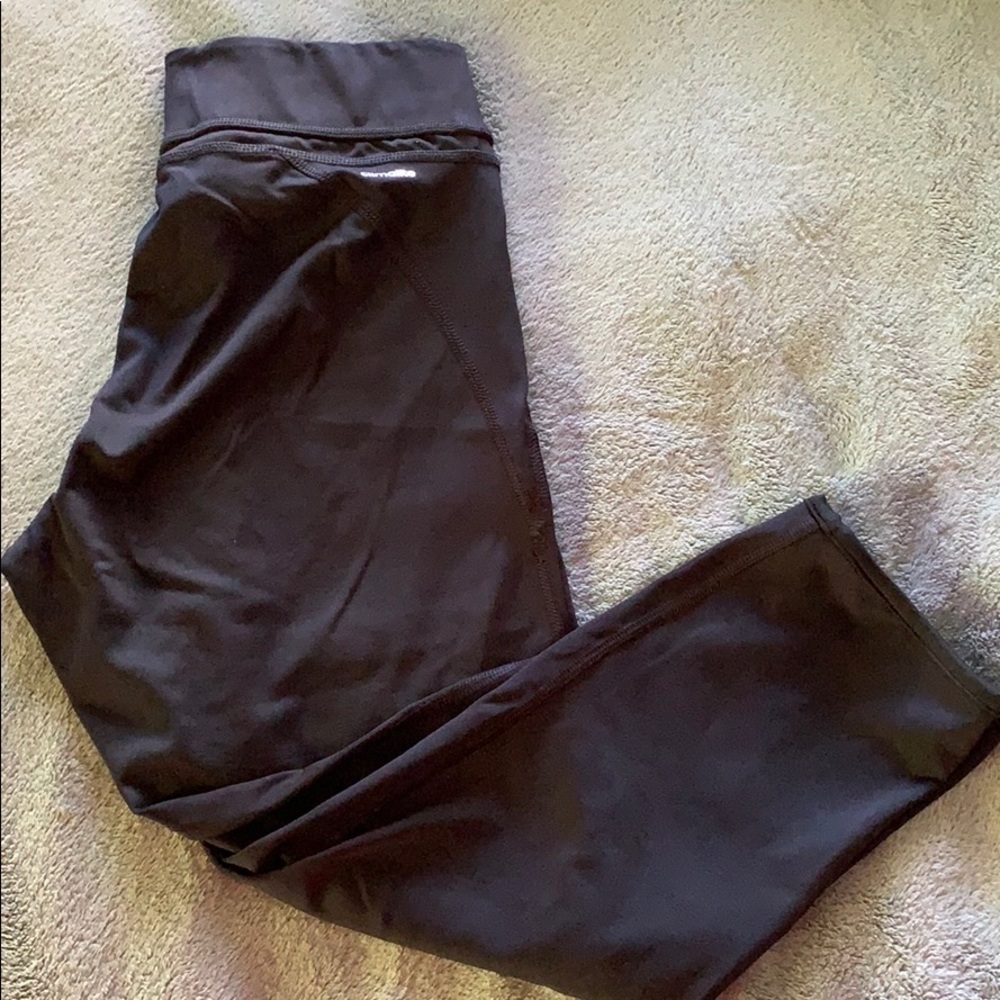 adidas black capri leggings